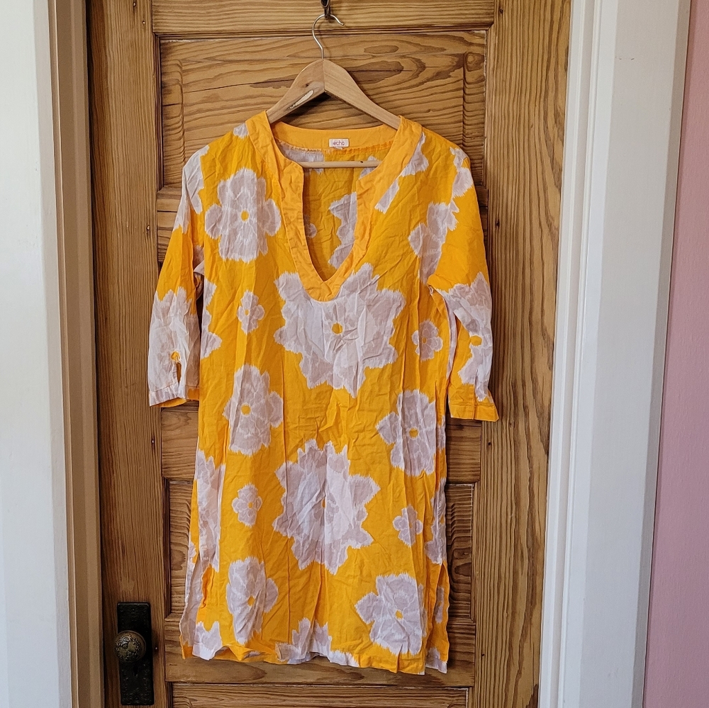 Echo tunic / coverup